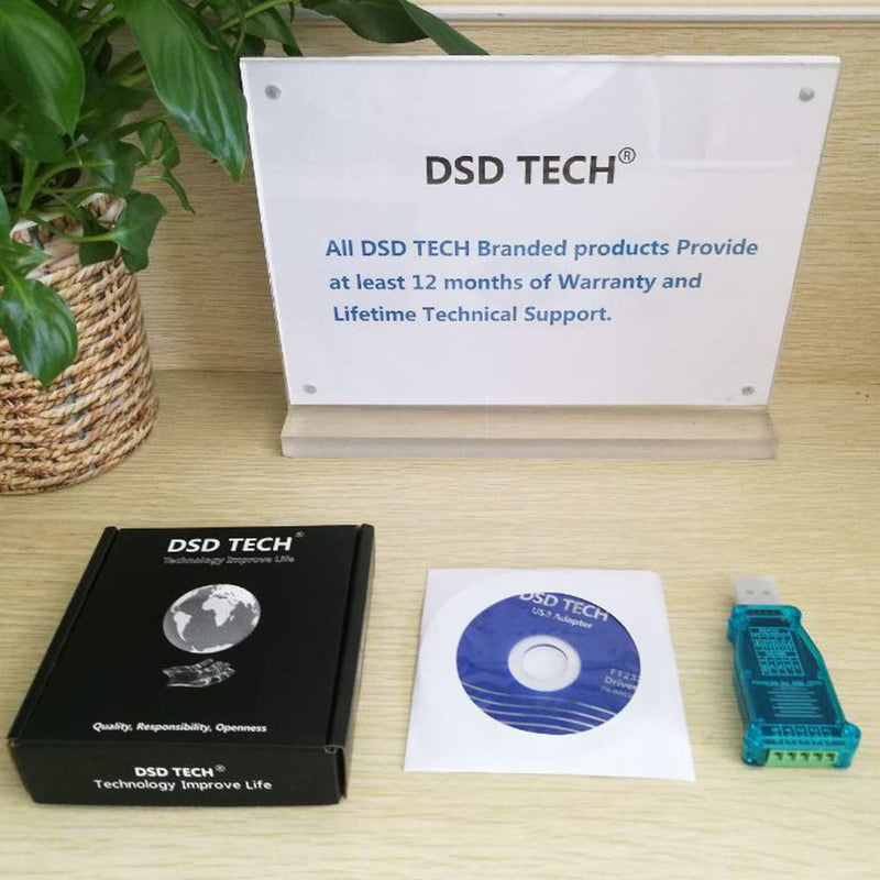[Australia - AusPower] - DSD TECH SH-U11 USB to RS485 RS422 Converter with FTDI FT232 Chip Compatible with Windows 10, 8, 7, XP and Mac OS X 