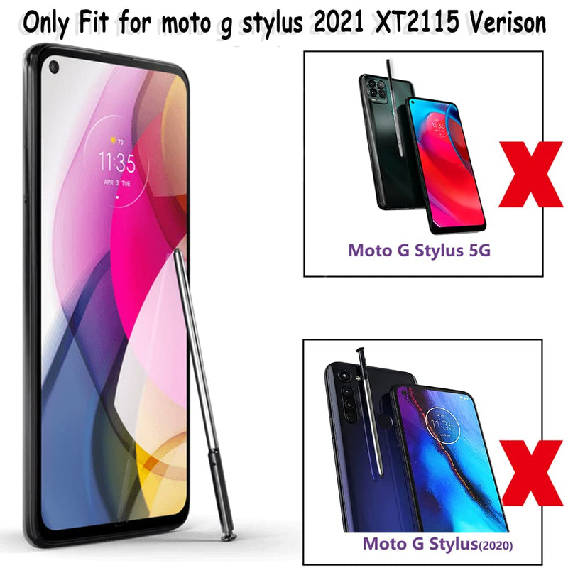 [Australia - AusPower] - for Motorola Moto G Stylus 2021 XT2115 Pen Replacement LCD Touch Pen Part for Motorola Moto G Stylus 2021 XT2115 Verison(Black) 
