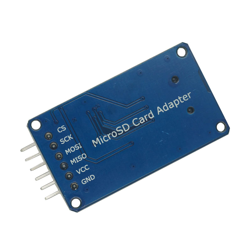 [Australia - AusPower] - Ganbaremarket Micro SD TF Card Module 6 Pin SPI Interface Driver Module with Level Conversion Chip 