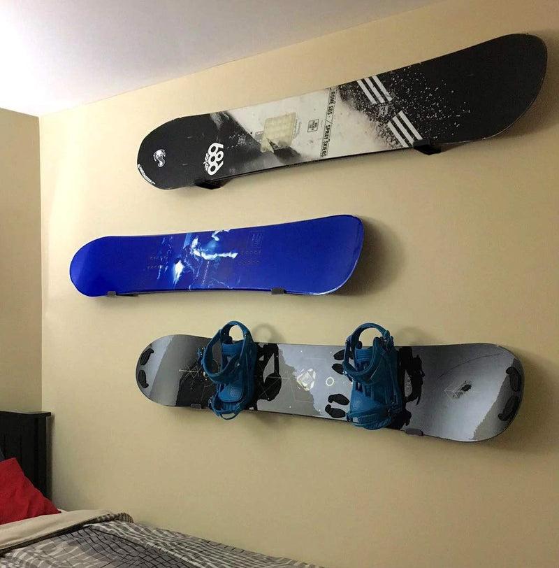 [Australia - AusPower] - Mind and Action Solid Aluminum Surfboard Wall Rack, Snowboard Display Mount,Short Board & Long Board Storage 