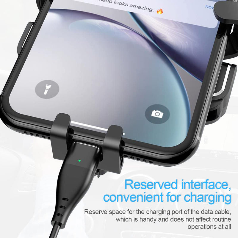 [Australia - AusPower] - Car Phone Holder Mount, Rotatable Gravity Phone Holder for Car Air Vent, Universal for iPhone 13 12 11 Pro Max Samsung Galaxy and More 4-7" Phone Devices, Suitable for Most Cars 