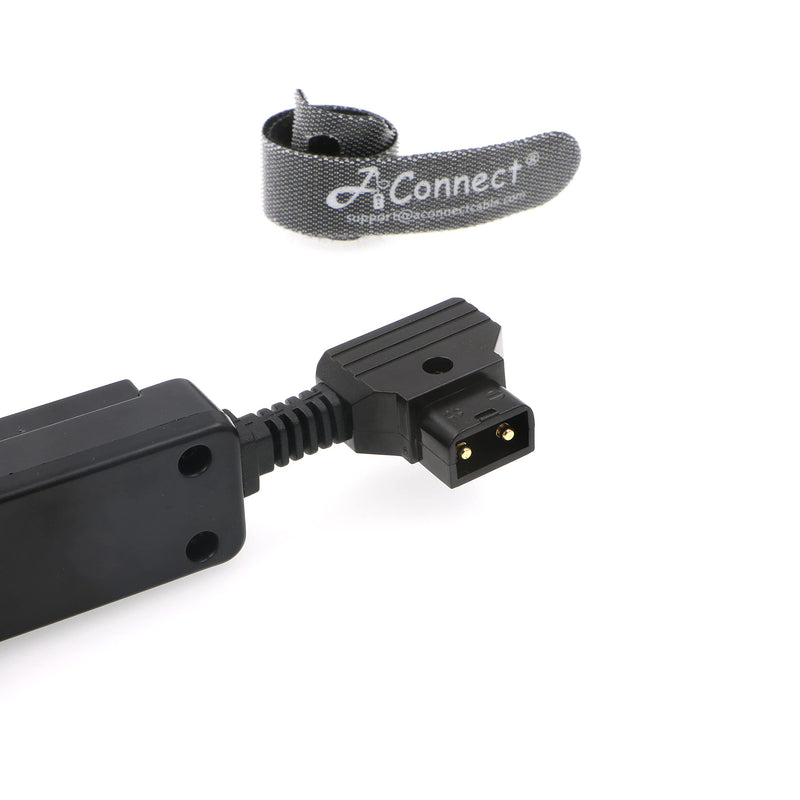 [Australia - AusPower] - AConnect Dtap-Splitter-Extension Dtap Male to 4 Port Dtap Female Power Cable Short Hub for ARRI RED Cameras TILTA Steadicam IDX Battery Ultrashort 