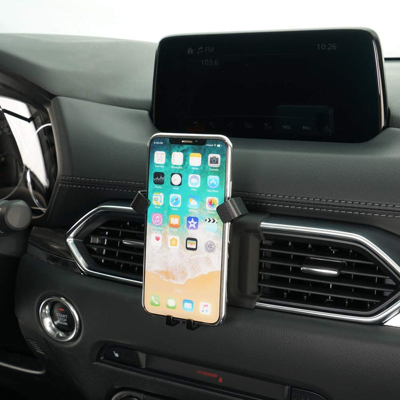 [Australia - AusPower] - BeHave Phone Holder fit for cx5 Mazda,Adjustable Air Vent Phone Holder,Mazda Car Holds Mount fit for Cx-5 2017 2018 2019,Car Phone Mount for Smartphone,Note:not fit for 2016 CX-5 