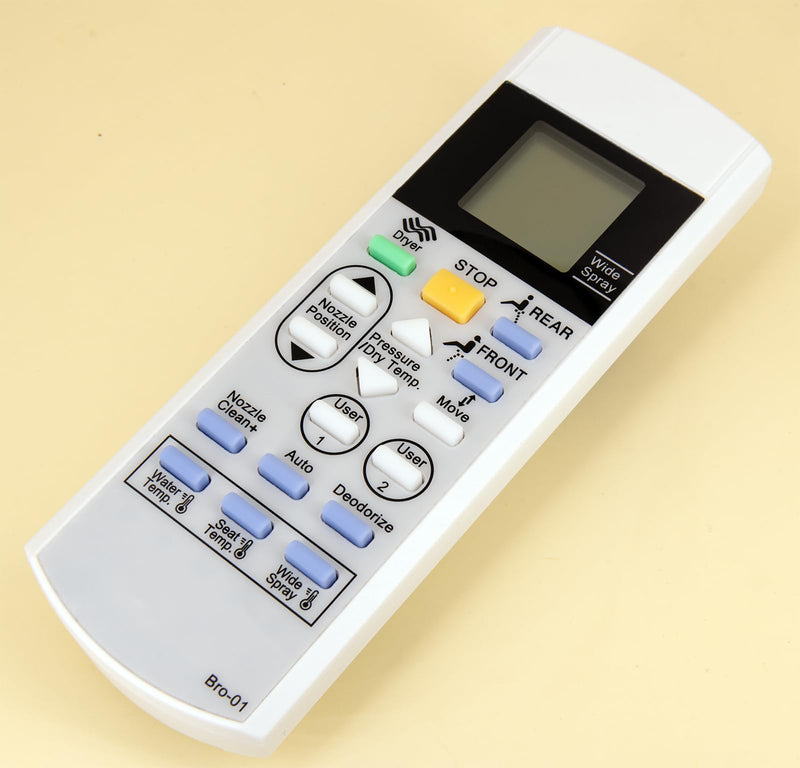 [Australia - AusPower] - Replacement Remote Control for Brondell Bidet Toilet Seat Swash S1200 (Also Work with S1400 S1000 S900 S300 CL825) with Mounting Bracket 