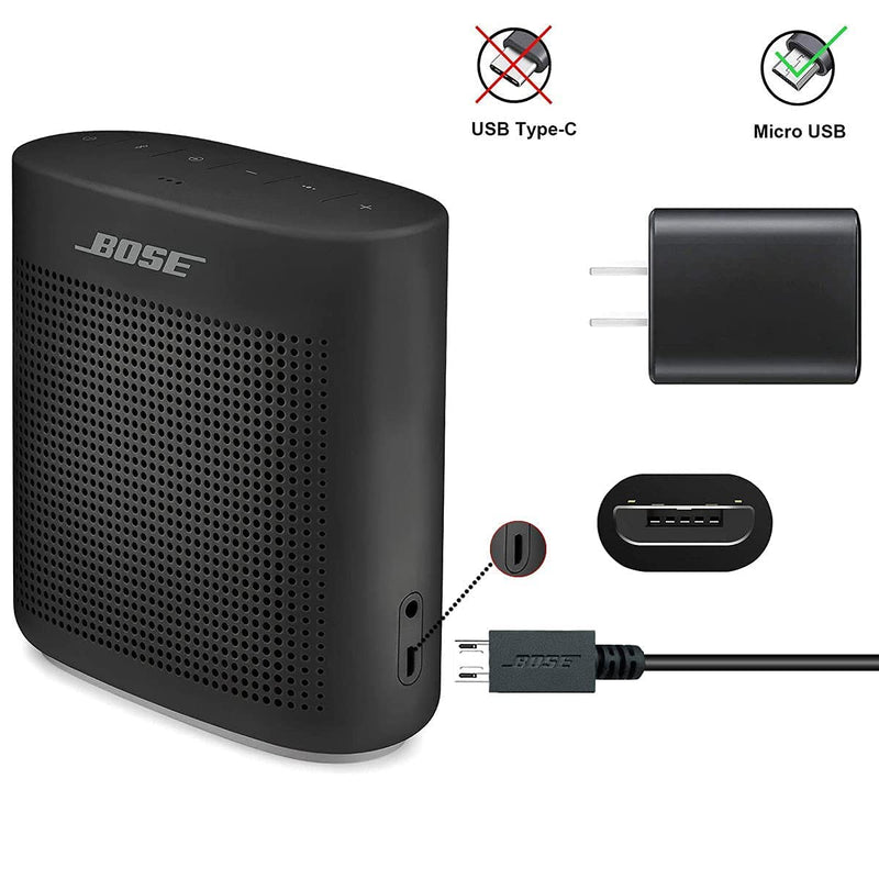 [Australia - AusPower] - Replacement Charger for Bose SoundLink Color I, II, III, SoundLink Mini 2 II/Revolve Plus, Bose SoundLink Revolve, QuietComfort 35 II Bluetooth Speaker Power Supply Charger (3.3FT) 