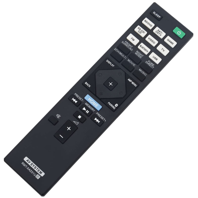 [Australia - AusPower] - RMT-AA231U New Replace Remote Control fit for Sony 7.2ch Home Theater AV Receiver STR-DH770 STRDH770 