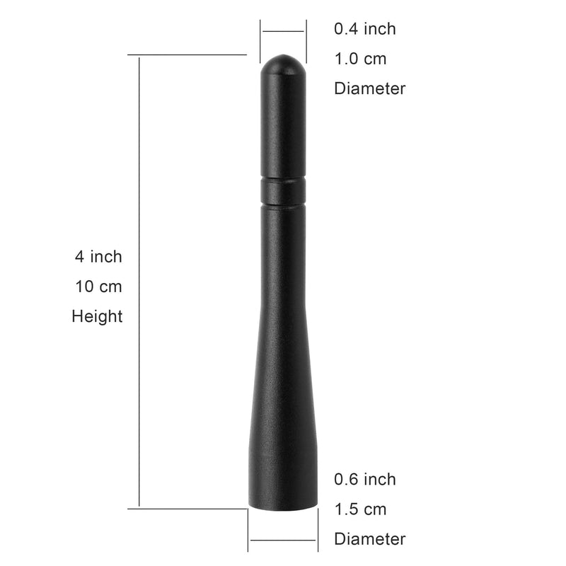 [Australia - AusPower] - Bingfu Vehicle Short Antenna Mast Car Truck Antenna Replacement for GM Chevy Chevrolet Silverado 1500 2500 3500 Colorado Equinox Trailblazer Trax Sonic GMC Sierra 1500 2500 3500 Denali Terrain Yukon 