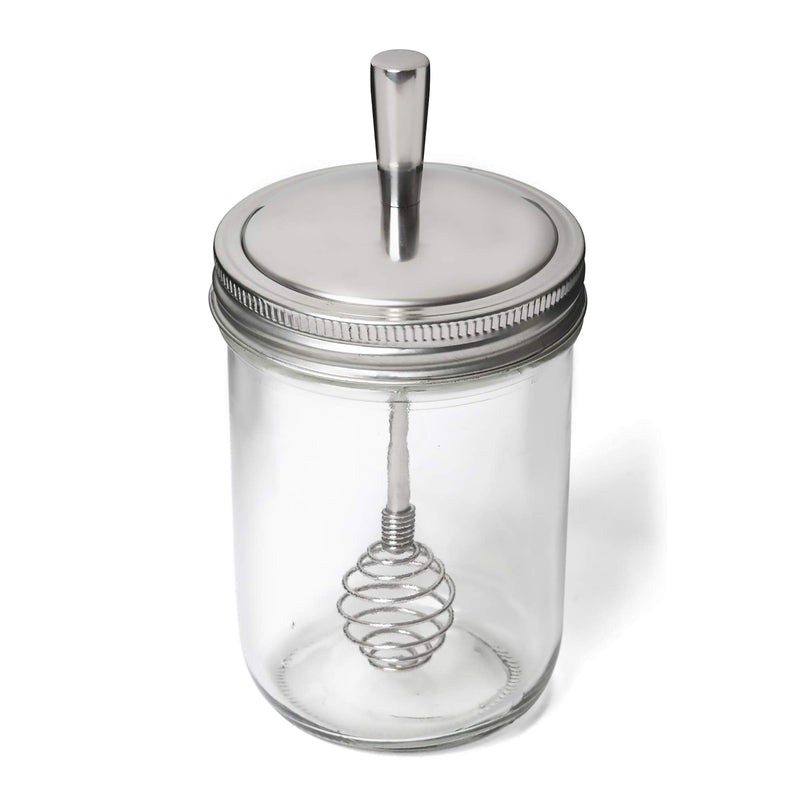 [Australia - AusPower] - Jarware Honey Dipper, Wide Mouth, Silver 