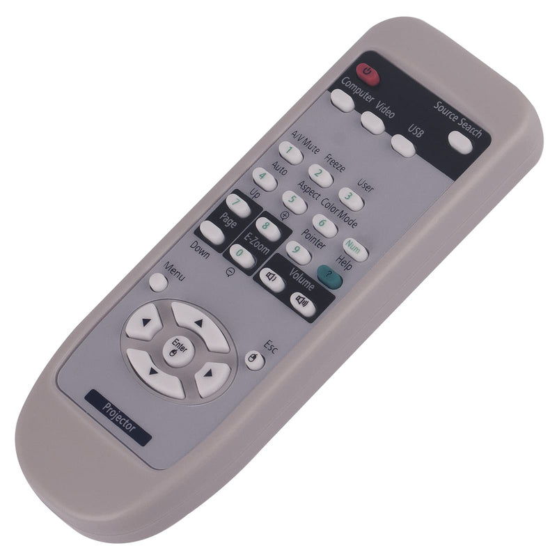[Australia - AusPower] - PERFASCIN Projector Replacement Remote Control fit for EPSON EMP-1815 EMP-830 EMP-835 EMP-1830 EMP-7800 EMP-7850 EMP-7900 EMP-7950 EMP-8300 
