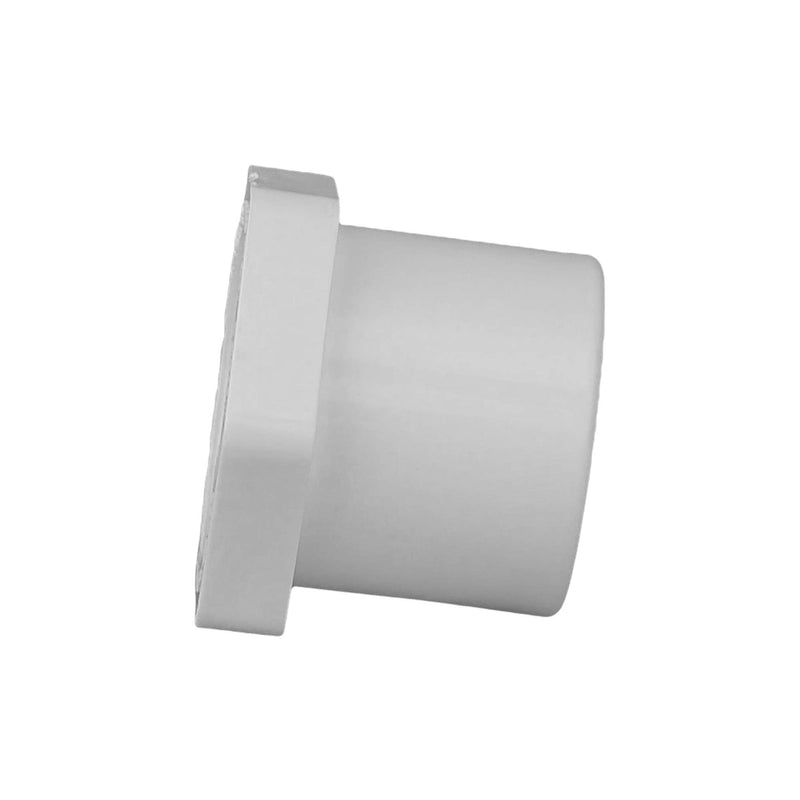 [Australia - AusPower] - Charlotte Pipe 3/4" X 1/2" Reducer Bushing Pipe Fitting - (Spigot x Socket) Schedule 40 PVC Pressure Durable, Easy to Install, High Tensile and Sound Deadening for Home or Industrial Use (Single Unit) 3/4 x 1/2 Inch (Qty: 1) White 