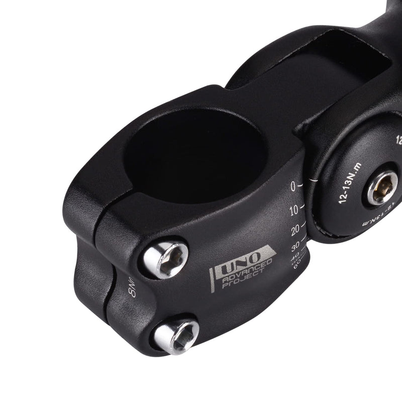 [Australia - AusPower] - FOMTOR 31.8 Adjustable Stem 90mm / 110mm 0~60 Degree MTB Adjustable Handlebar Stem for Most Mountain Bike Road Bike MTB (Only Fit 1.25"/31.8mm Handlebar) 31.8 x 110mm 