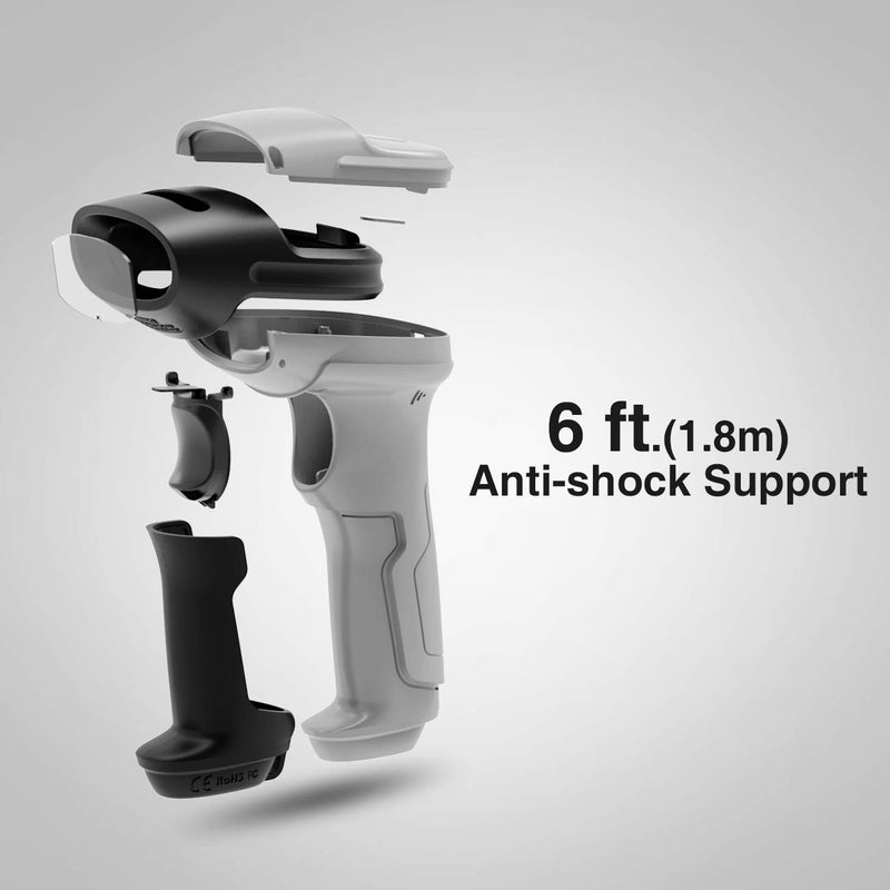 [Australia - AusPower] - Inateck Bluetooth Barcode Scanner, Working Time Approx. 15 Days, 35m Range, Automatic Fast and Precise scanning, BCST-70 