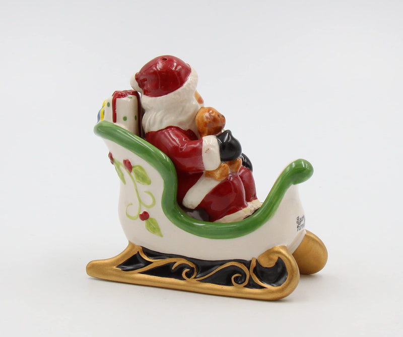 [Australia - AusPower] - Cosmos Gifts 10661 Santa in Sleigh Salt and Pepper Set, 3-7/8-Inch 