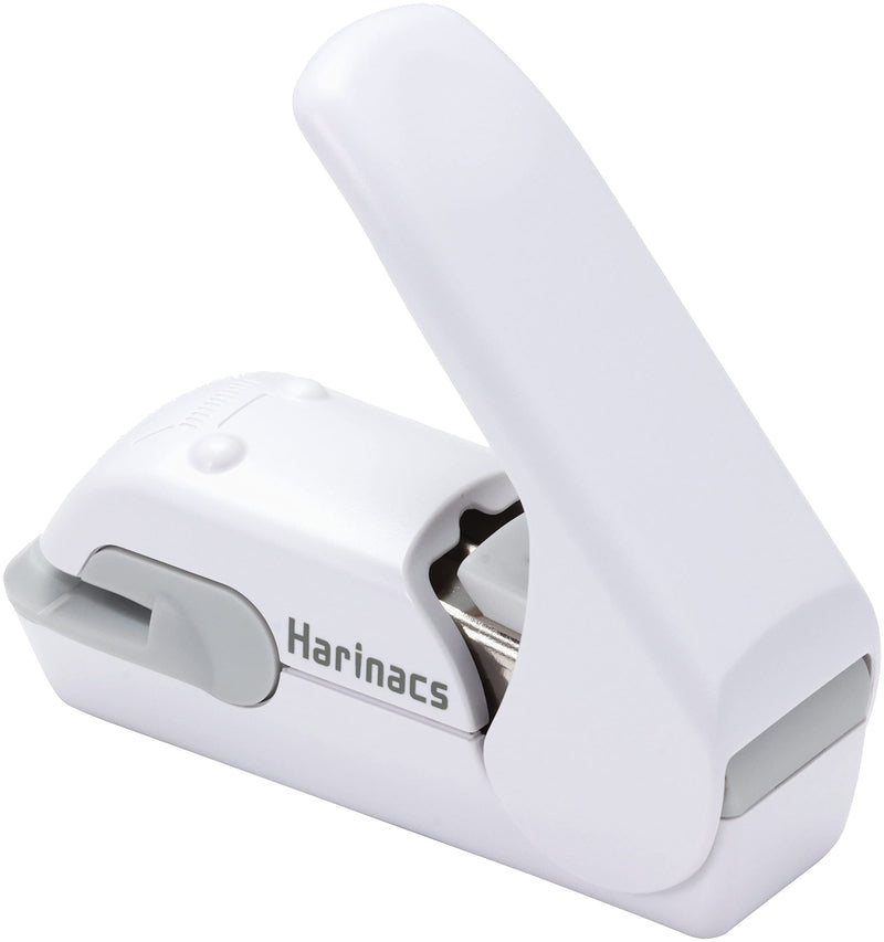 [Australia - AusPower] - Kokuyo Harinacs Press Staple-Free Stapler; with This Item, You Can Staple Pieces of Paper Without Making Any Holes on Paper(White) by Kokuyo 