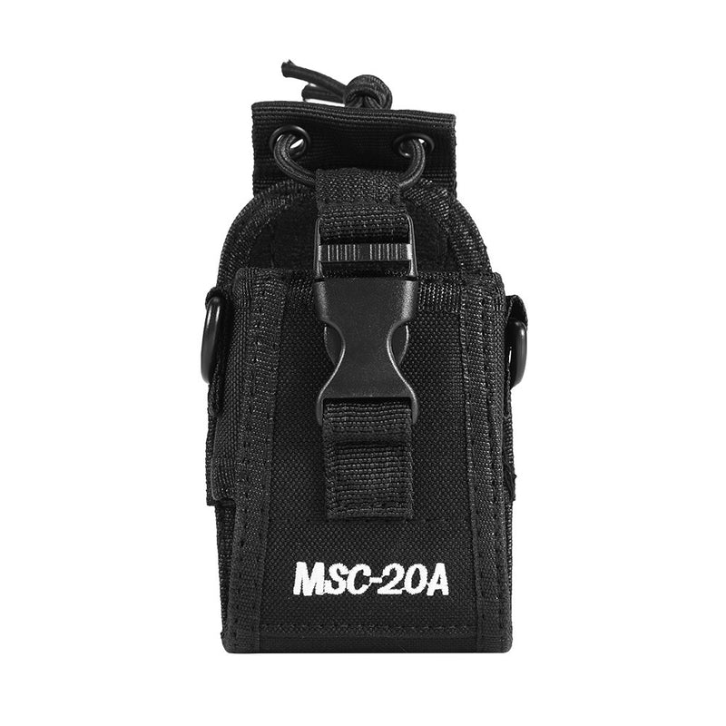 [Australia - AusPower] - Zerone Universal Walkie Talkie Nylon Belt Case Bag with Adjustable Shoulder Strap Two Way Radio Holder Holster Case MSC-20A for Kenwood/Motorola/ HYT Two-Way Radio 