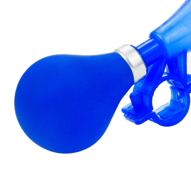 [Australia - AusPower] - Modengzhe Blue ABS Air Horn for Children's Cycles, Funny Plastic Bike Bugle Clown Horn with Squeeze Bulb 