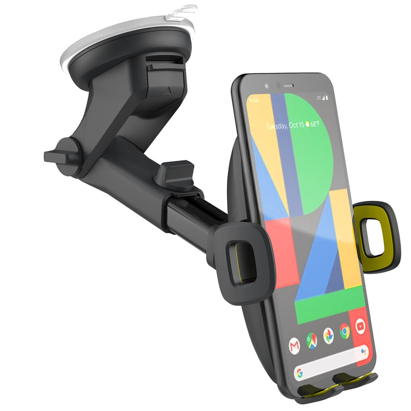 [Australia - AusPower] - Encased XL Phone Holder for Google Pixel 6, 6 Pro Car Mount - Dash/Windshield Mounting with Large Case-Friendly Phone Grips (Ultra-Secure Suction Base) 