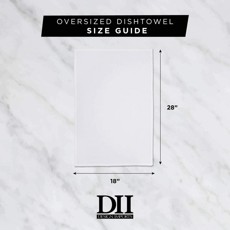 [Australia - AusPower] - DII Tabletop Collection, Southwest Hacienda Stripe, Dishtowel Set, 18x28, Assorted, 4 Piece 