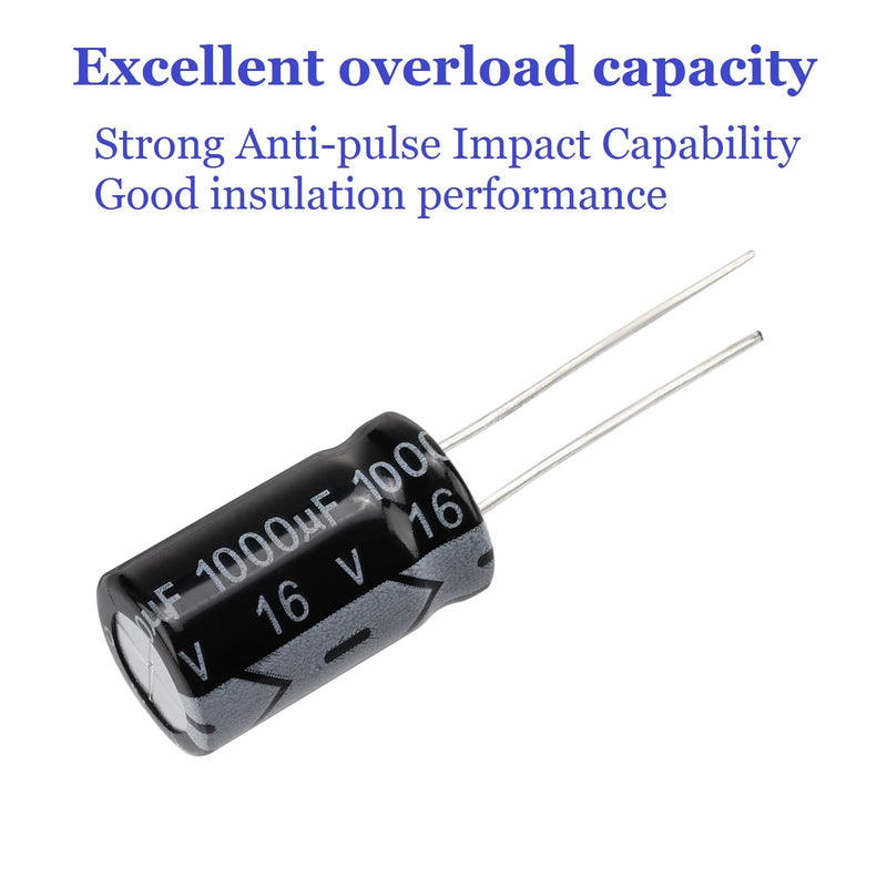 [Australia - AusPower] - OCR 24Value 500pcs Electrolytic Capacitor Assortment Box Kit Range 0.1uF－1000uF 