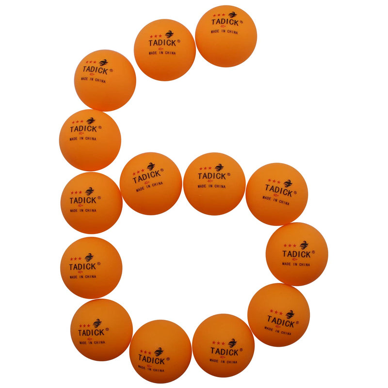 [Australia - AusPower] - TADICK 100 Pack 3-Star Quality Training Ping Pong Ball Premium Table Tennis Balls orange 