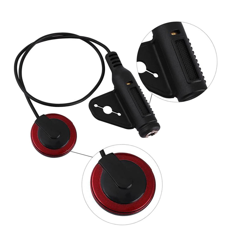 [Australia - AusPower] - 2Pcs Yootones Piezo Contact Microphone Pickups Self-Adhesive Instrument Pickups Compatible with Guitar, Violin, Viola, Cello, Banjo, Ukulele, Mandolin 