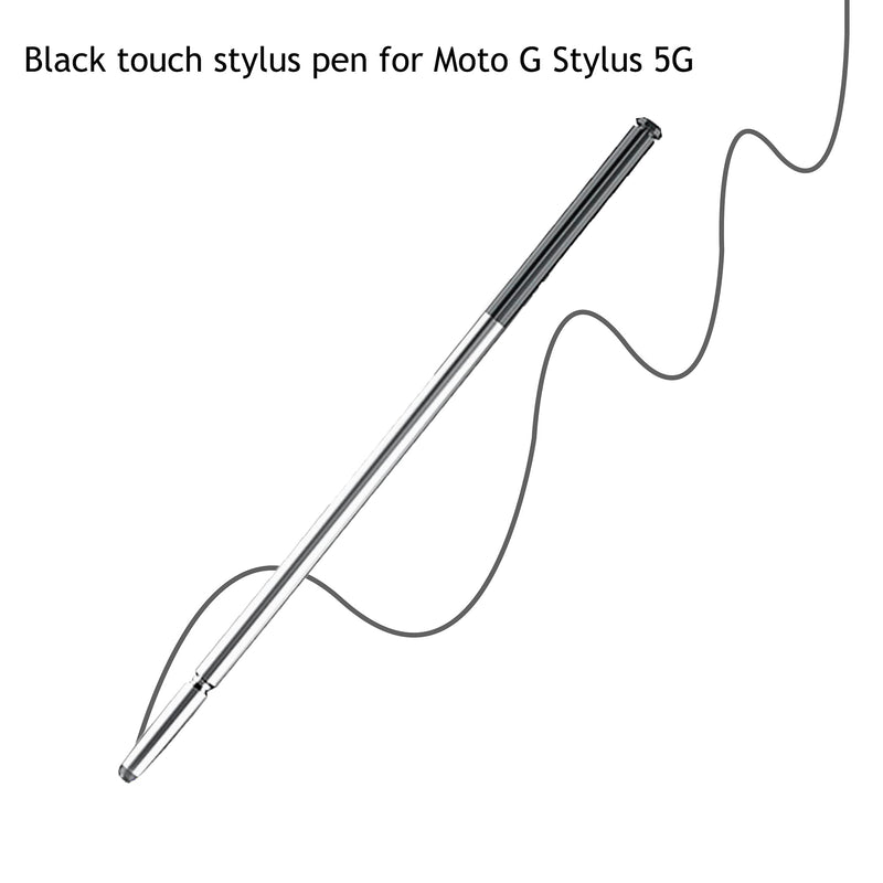 [Australia - AusPower] - Black for Moto G Stylus 5G Stylus Pen Replacement for Motorola Moto G Stylus 5G XT2131 Touch Stylus S Pen Cosmic Emerald with Card Eject Pin 