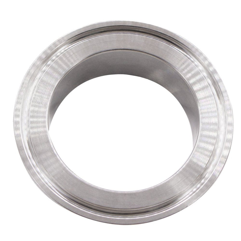 [Australia - AusPower] - DERNORD Stainless Steel 304 Sanitary Fitting, Long Weld Clamp Ferrule FitsTri Clamp 2-1/4" Tube Outer Diameter 57MM/2-1/4" Tube OD 