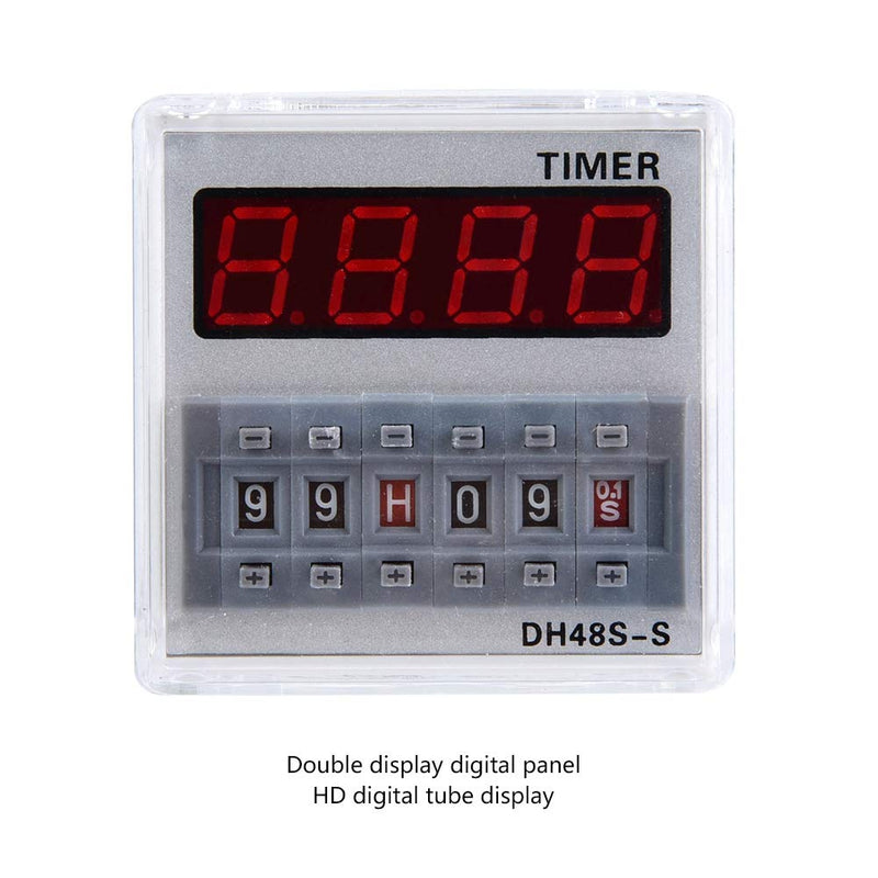 [Australia - AusPower] - Timer 24v AC, Programmable Control Multifunction 24v AC Timer with LCD Display for Remote Control(24VAC/DC) 24VAC/DC 