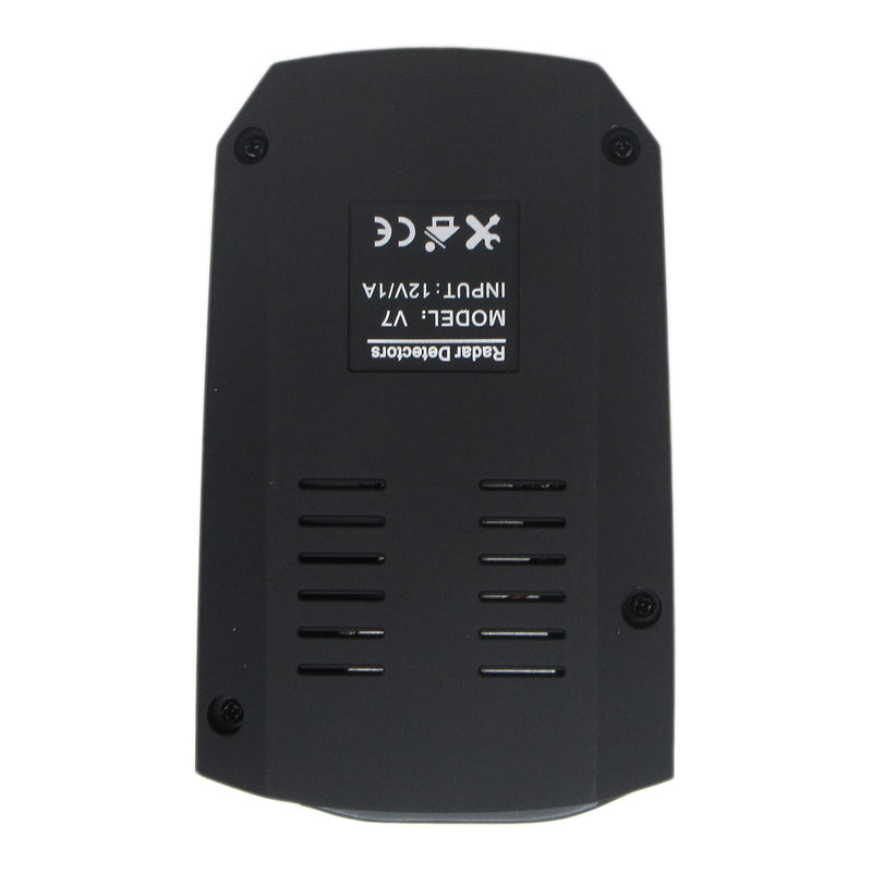 [Australia - AusPower] - Gxcdizx Laser Radar Detector for Cars Car Radar Detector Laser Radar Detectors 360° GPS Speed Police Safe 16 Band Voice Alert with Microphone 