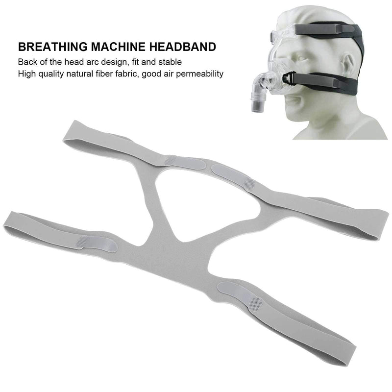 [Australia - AusPower] - Breathing Machine Head Belt, Nasal Guard Replacement Breathing Machine Ventilator Accessory, Adjustable Breathing Machine Head Belt 