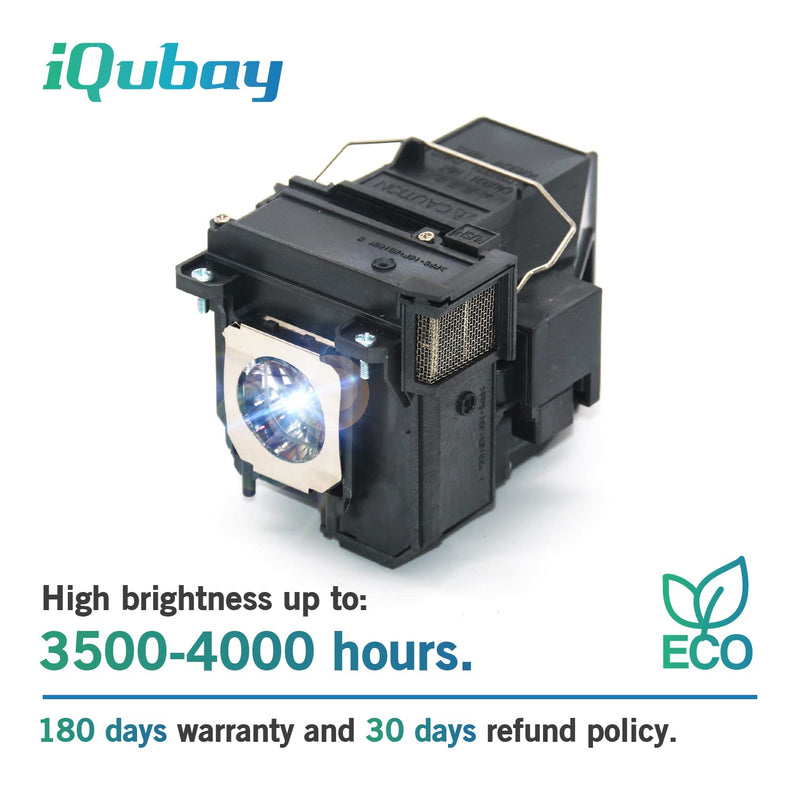 [Australia - AusPower] - iQubay V13H010L79 / V13H010L80 Replacement Projector Lamp Bulb for Epson ELPLP79 / ELPLP80 PowerLite EB-570 EB-575Wi 580 BrightLink 575Wi 595Wi Pro 1420Wi 585WI 1420WI 1430WI EB-585W 585 V11H605041 