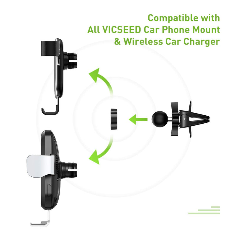 [Australia - AusPower] - VICSEED Car Phone Mount Accessories, Fixed Nut 2 PCS, Compatible with All VICSEED Car Phone Mount Holder and Wireless Car Charger Mount 