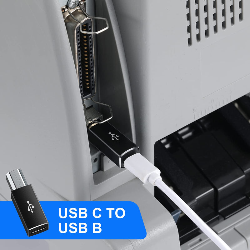 [Australia - AusPower] - USB A to USB C ,Type C Female to USB Male ,Type C Male to Type C Female ,Type C to USB B Lightning Female to Type c Compatible iPad, Samsung Galaxy,Laptop 