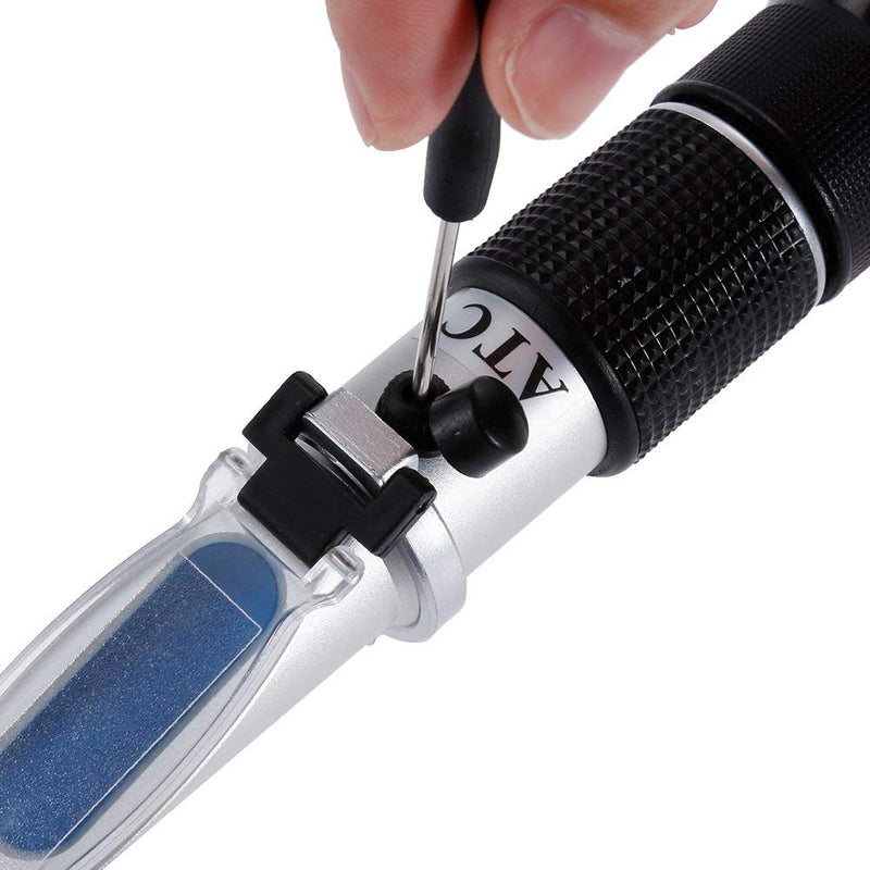 [Australia - AusPower] - Logic Box Sucrose Refractometer for Honey Moisture, Brix and Baume, 3-in-1 Uses, 58-92% Brix Tester with ATC, Ideal for high Sugar Maple Syrup, and Molasses, Malt,Bee Keeping Supplies 