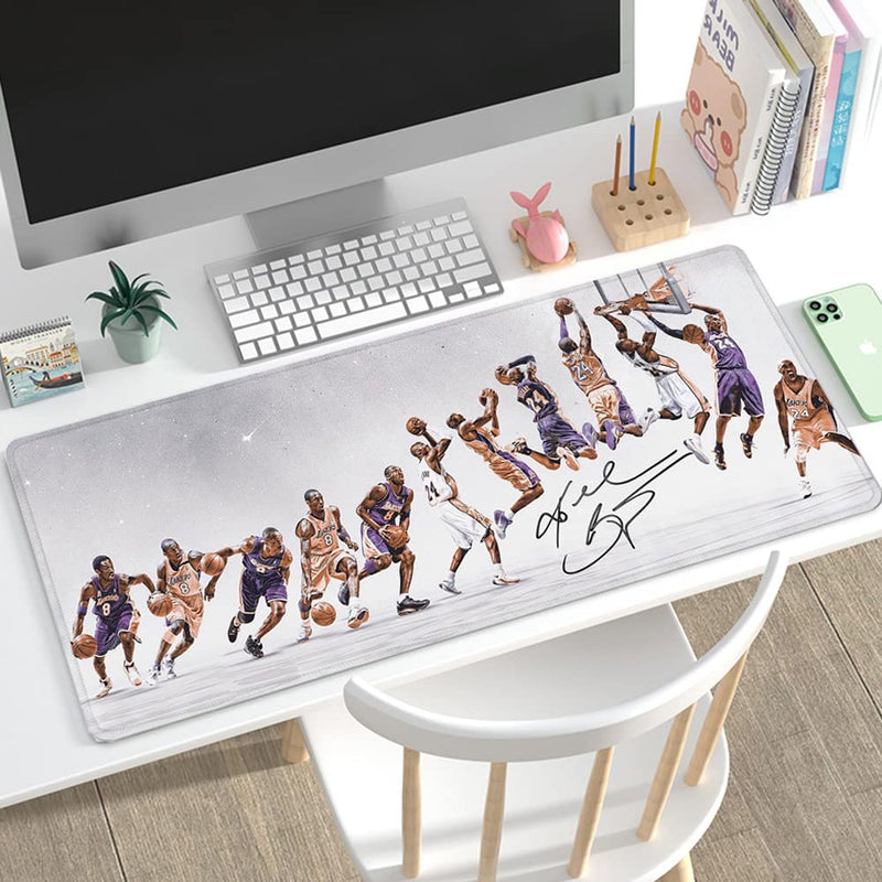 [Australia - AusPower] - RTGGSEL 31.5x11.8 Inch Novelty KB Slow Motion Evolution Long Extended Large Gaming Mouse Pad with Stitched Edges XL Laptops Keyboard Mouse Mat Desk Pad KB Move 