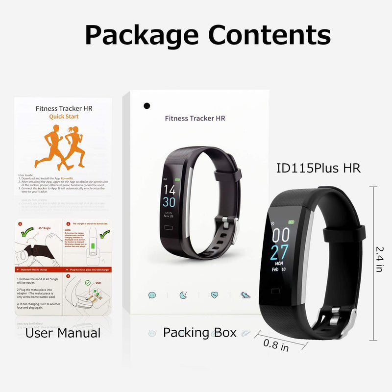 [Australia - AusPower] - Fitness Tracker with Heart Rate Blood Pressure Blood Oxygen Sleep & Temperature Monitor Activity Tracker Smart Watch Pedometer for Kids Man Women 