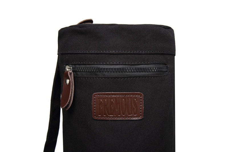 [Australia - AusPower] - FREMOUS Yoga Mat Bag,Full-zip Exercise Yoga Mat Carry Bag for Women and Men - Double Storage Pocket ,Easy Access Zipper, Adjustable Shoulder Strap and Handle,Fits Most Mats 