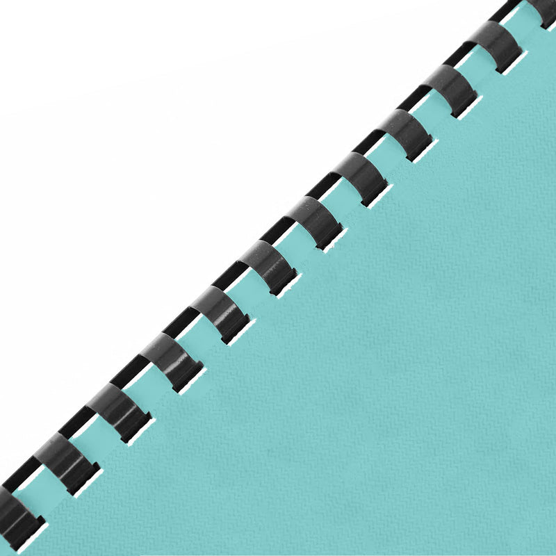 [Australia - AusPower] - Binditek 100 Pack Plastic Comb Binding Spines,3/8 Inch Diameter,55 Sheet Capacity,Letter Size Black Binding Comb Spines 3/8"(55 Sheet Capacity) 