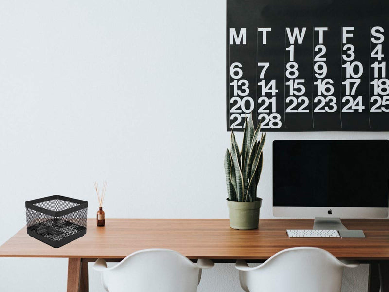 [Australia - AusPower] - 1InTheOffice Mesh Paperclip Holder for Desk, Paperclip Holder Desk Accessories Holder(4 Pack) 