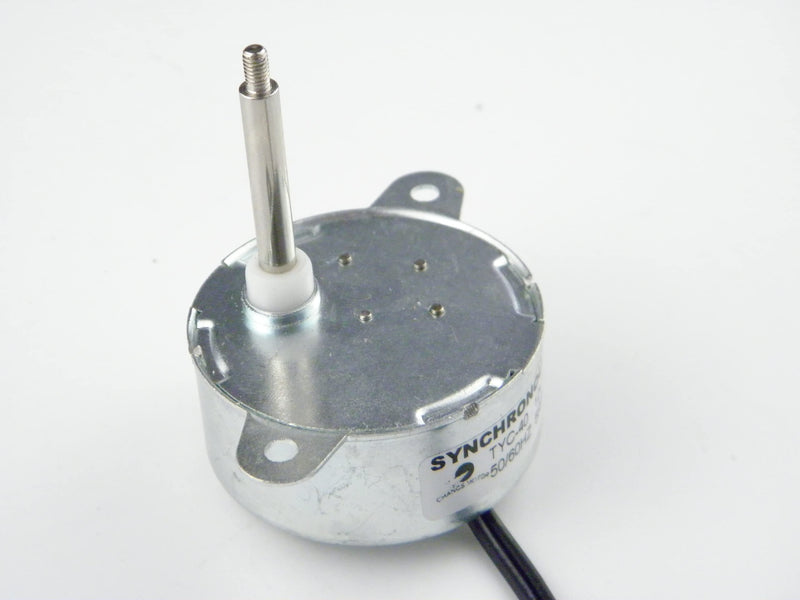 [Australia - AusPower] - CHANCS TYC40 12V 5RPM DC 5RPM Shaft 46mm Synchronous Motor With DC Power Adapter - Input 100/240V Output DC 12V for Animated Dolls 