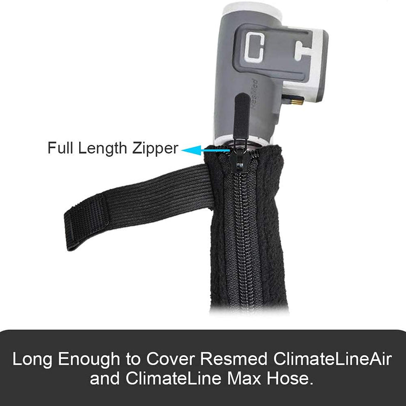 [Australia - AusPower] - CPAP Hose Cover 6ft 4in for Resmed ClimateLineAir ClimateLine Max Tube - Fleece Comfort BiPAP APAP CPAP Tubing Cover - Heating Tubing No Condensation - Reduce Noise 6 Feet 4 Inch (ResMed Tube) 
