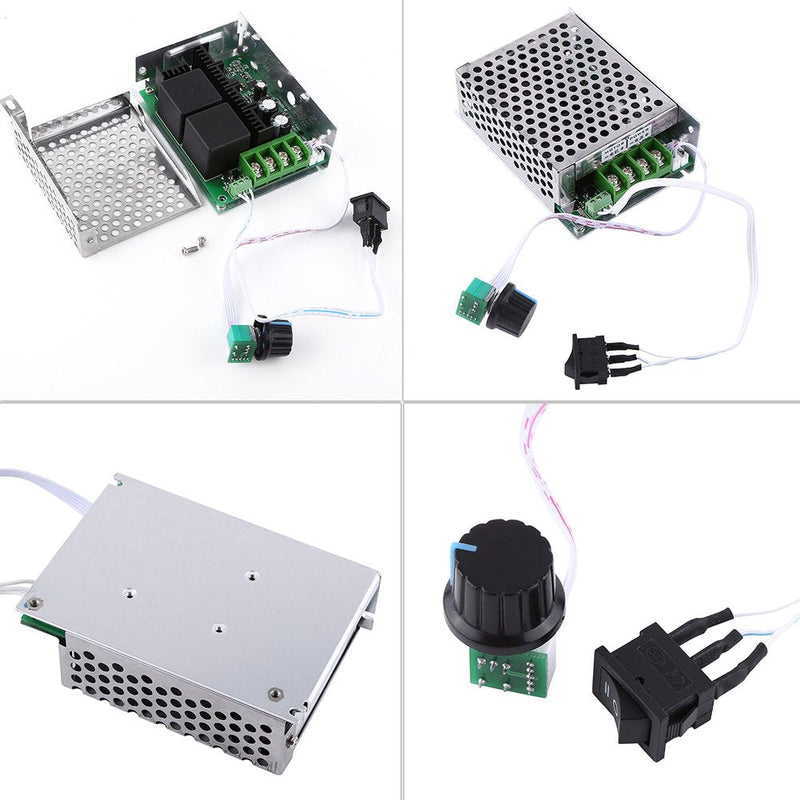 [Australia - AusPower] - DC PWM Motor Controller Reversible 12V 24V 36V 40A High Power Motor Speed Controller Switch CCM6Ds-B 