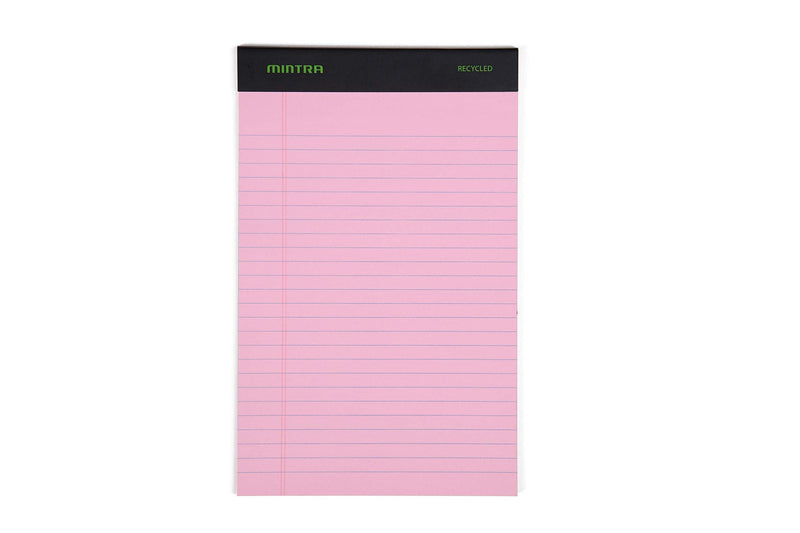 [Australia - AusPower] - Mintra Office Recycled Writing Pads 6pk (Pastel, Junior (5in x 8in)) Pastel Junior (5in x 8in) 