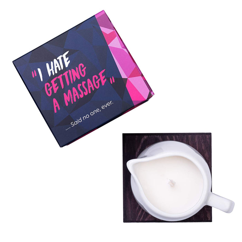 [Australia - AusPower] - Kissable Massage Oil Candle – Sensual and Romantic Melt Massage Candles for Pleasant and Relaxing Massages (Wild Strawberry) Wild Strawberry 
