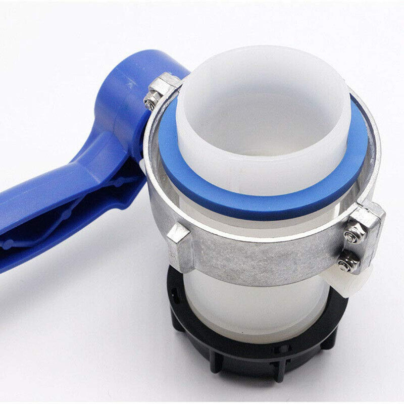 [Australia - AusPower] - 62mm IBC Tote Tank Butterfly Valve Taps Water Adapter IBC Tank Water Container 62mm 