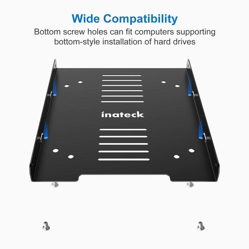 [Australia - AusPower] - Inateck SSD Mounting Bracket 2.5 to 3.5 Adapter with SATA Data Cable, SA04006 