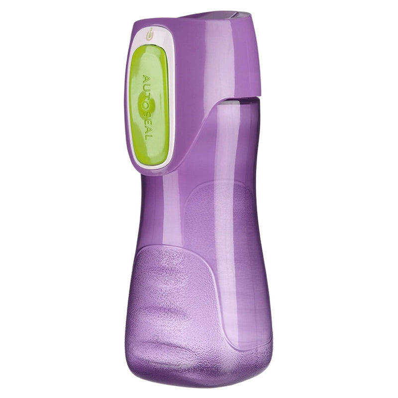 [Australia - AusPower] - Contigo AUTOSEAL Trekker Kids Water Bottles, 14 oz, Cherry Blossom & Amethyst, 2-Pack 