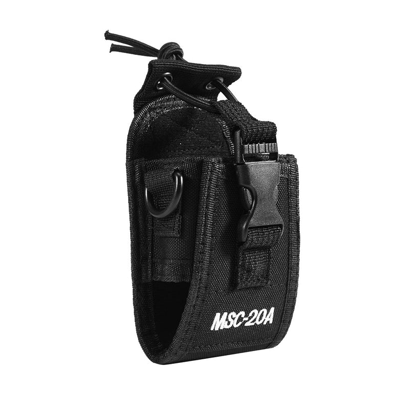 [Australia - AusPower] - Walkie Talkie Belt Case Bag Universal MSC-20A Nylon Pouch with Strap Compatible with Kenwood/ Motorola/ HYT Two Way Radio 