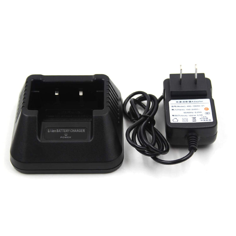 [Australia - AusPower] - (2-Pack) Li-ion Battery Desktop Charger for Baofeng UV-5R UV-5RA UV-5RB UV-5RC UV-5RD UV-5RE UV-5RePlus TYT TH-F8 Two Way Radio 