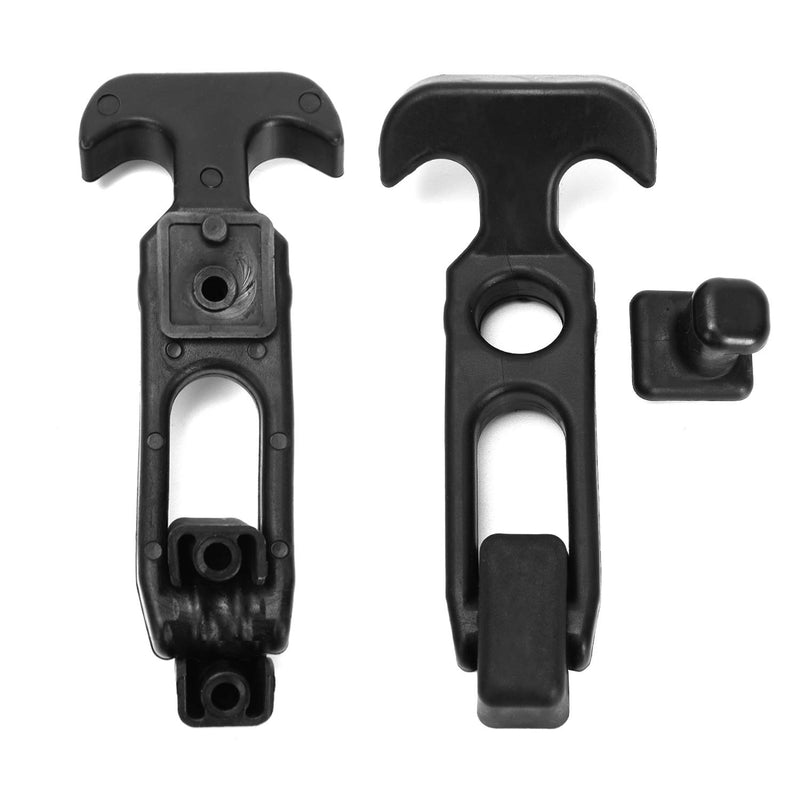 [Australia - AusPower] - ADrivWell 4 Pack Flexible Rubber T-Handle Draw Latches for Toolbox,Cooler, Golf cart,Off-Road Vehicles,Engineering Machine,Hood,Farm Machinery 